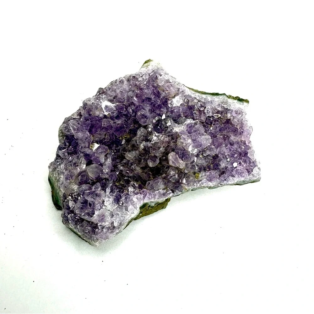 Amethyst Druzy Cluster Crystal with Properties